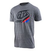 Troy Lee Designs Youth Precision 2.0 Tee Vintage Gray Snow