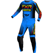 FXR Youth Clutch Mx Blue/Inferno Gear Combo