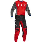 Fly Mx- Kinetic Kore Red/Grey Gear Combo