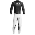 Thor Pulse Mono Black/White Gear Combo