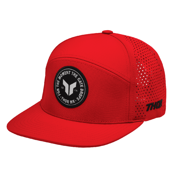 Thor Hat Badge Red | OS