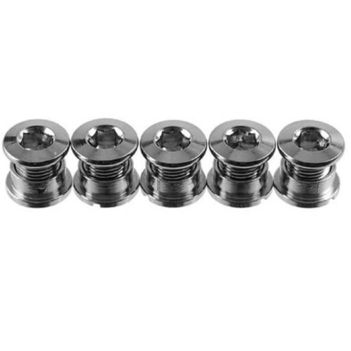 SD Chainring Bolts 5 set cr-mo Chrome