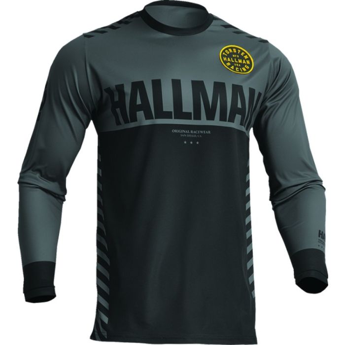 Thor Jersey Differ Slice Charcoal/Black