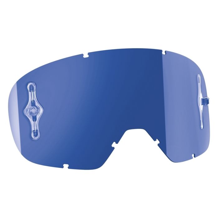 Scott Buzz Lens - Electric Blue Chrome Works