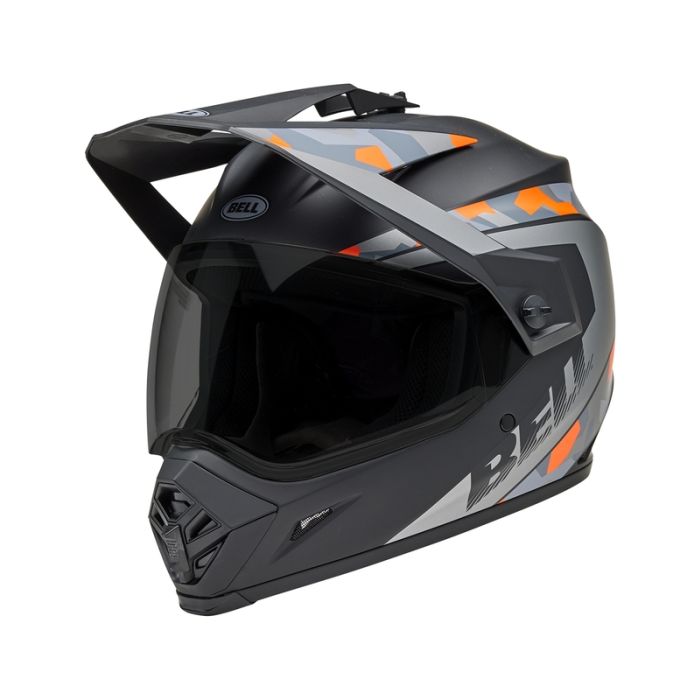 Bell Mx9 Adventure Mips Helmet Mesa Matte Black Orange Camo