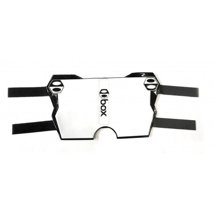 Box Two Side Number Plate Black