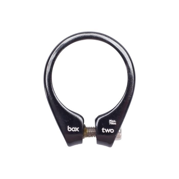 Box Two Fixed Seat Clamp Black 25.4 mm
