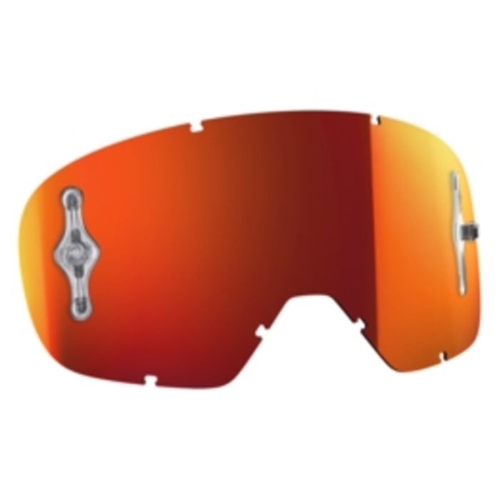 Scott Buzz Lens - Orange Chrome Works