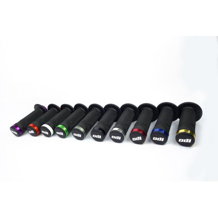 ODI BMX RUFFIAN FLANGE LOCK ON BLACK GRIP 143 MM