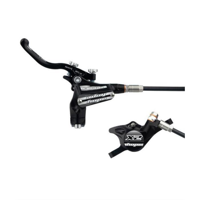 HOPE Tech 3 X2 Brake set BLACK - Right Hand