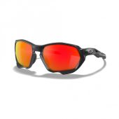 Oakley Sunglasses Plazma Matte Black Ink  - Prizm Ruby lens
