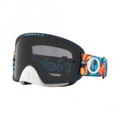 Oakley O Frame 2.0 Pro MX TLD Cosmic Jungle Blue - Dark Grey lens