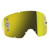 Scott Buzz Lens - Yellow Chrome Works