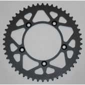 REAR SPROCKET / 43 TEETH / 525 PITCH / BLACK / STEEL