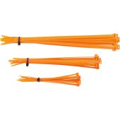 CABLE TIES 4" | 6" | 8" ORANGE 30-PACK