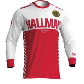 Hallman Jersey Differ Slice White/Red |