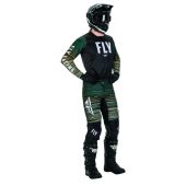 Fly Mx- Kinetic Wave Black-Rum Gear Combo