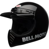 Bell Moto-3 Classic Helmet - Gloss Black L