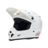 Bell Mx9 Mips Motocross Helmet Gloss Solid White