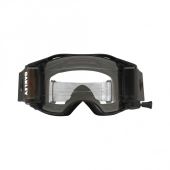 Oakley Airbrake MX Jet Black Speed Roll-Off - Clear lens