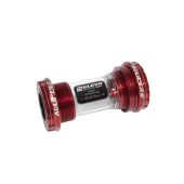ELEVN - SEALED EXTERNAL BOTTOM BRACKET 68-73MM - RED