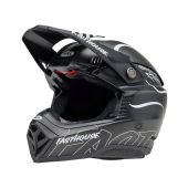 Bell Moto10 Spherical Mips Motocross Helmet Fasthouse Raven Matte Black/White