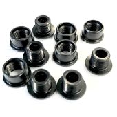 SD Chainring Bolts 5 set cromo black 5.5mm