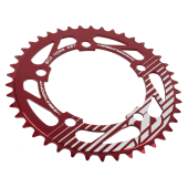 INSIGHT SPROCKET 5-HOLE ALUMINIUM - RED