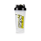 Ryno Power Blender Bottle clear