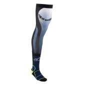 Alpinestars Sock Knee Brace Navy/Yellow