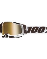 100% Goggle Racecraft 2 snowbird gold