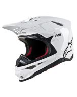 Alpinestars Helmet Supertech SM8 Solid Glossy White