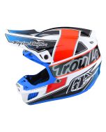Troy Lee Designs Se5 Ece Composite Mips Helmet Team Orange/Blue  | Gear2win