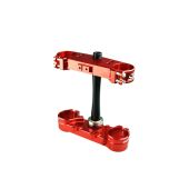 Scar Triple Clamps Ggas 21-23 Red
