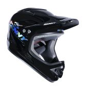 Kenny Graphic Downhill BMX Helmet Holographic Black