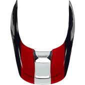 Fox V1 Helmet Visor - ULTRA White/Red/Blue