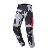 Alpinestars Youth Racer Tactical Pants Cast Gray Camo Mars Red