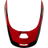 Fox V1 Helmet Visor Lux Fluorescent Red