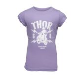 Thor Toddler Girls T-shirt Lightning Lavender