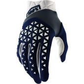 100% glove airmatic navy/steel/white