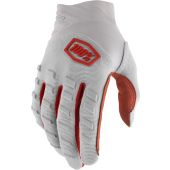 100% Gloves Airmatic Silver