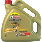 Castrol POWER 1 4-STROKE SAE 20W50 PARTLY SYNTHETIC 4 LITER