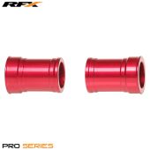 RFX Pro Wheel Spacers Front (Red) - Suzuki RM125/250