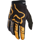 Fox 180 Peril Glove Black Gold,Fox 180 Peril Crosshandschoenen Zwart Goud,Fox 180 Peril Motocross-Handschuhe Schwarz Gold | Gear2win