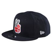 TROY LEE DESIGNS PEACE SIGN SNAPBACK NAVY YOUTH