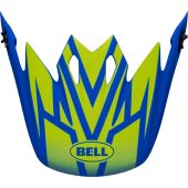BELL MX-9  Mips Off-Road Peak - Disrupt Matte Blue/Yellow