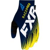 FXR Pro-Fit Lite MX Glove Midnight/White/Yellow