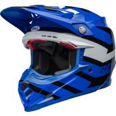 Bell Moto-9S Flex Helmet Banshee Gloss Blue/White