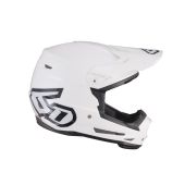 6D Helmet ATR-2Y Solid White Gloss Youth
