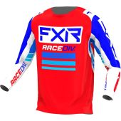 FXR Clutch Pro MX Jersey Red/Royal Blue/White